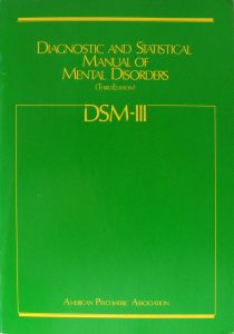 Diagnostic and Statistical Manual
