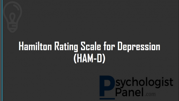 Hamilton Rating Scale for Depression (HAM-D)