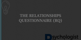 THE RELATIONSHIPS QUESTIONNAIRE (RQ)