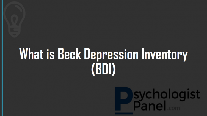 The Beck Depression Inventory