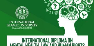 International Diploma on Mental Health Law And Human Rights Admissions Open