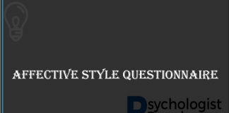 affective style questionnaire (ASQ)