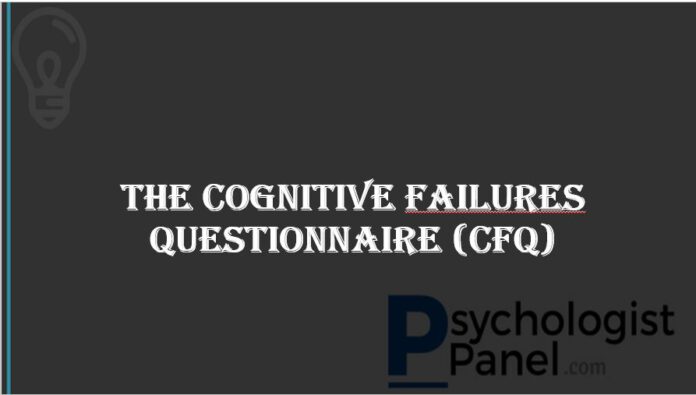 The Cognitive Failures Questionnaire